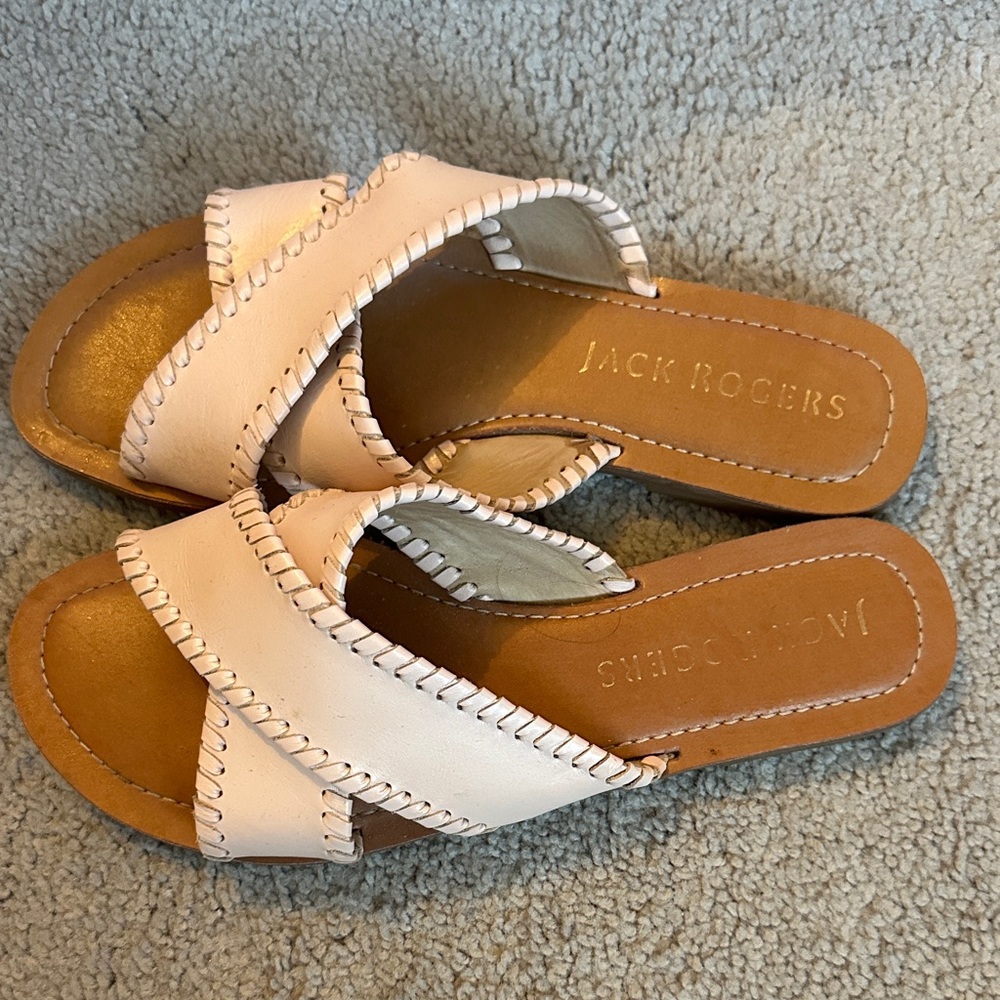 Jack Rogers Women's Baby Pink Sandals